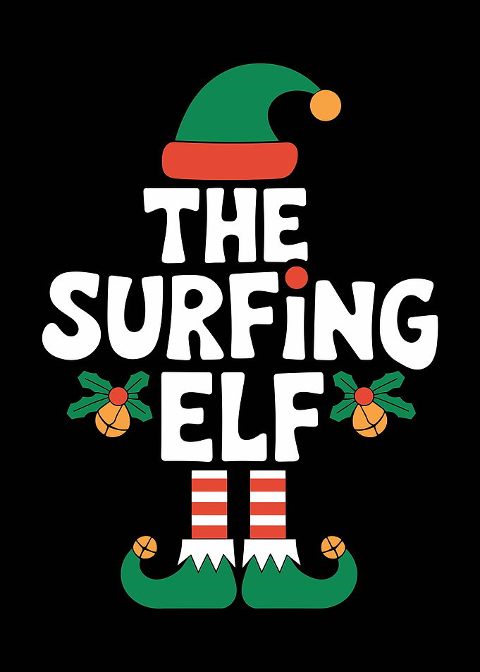 The Surfing Elf Christmas