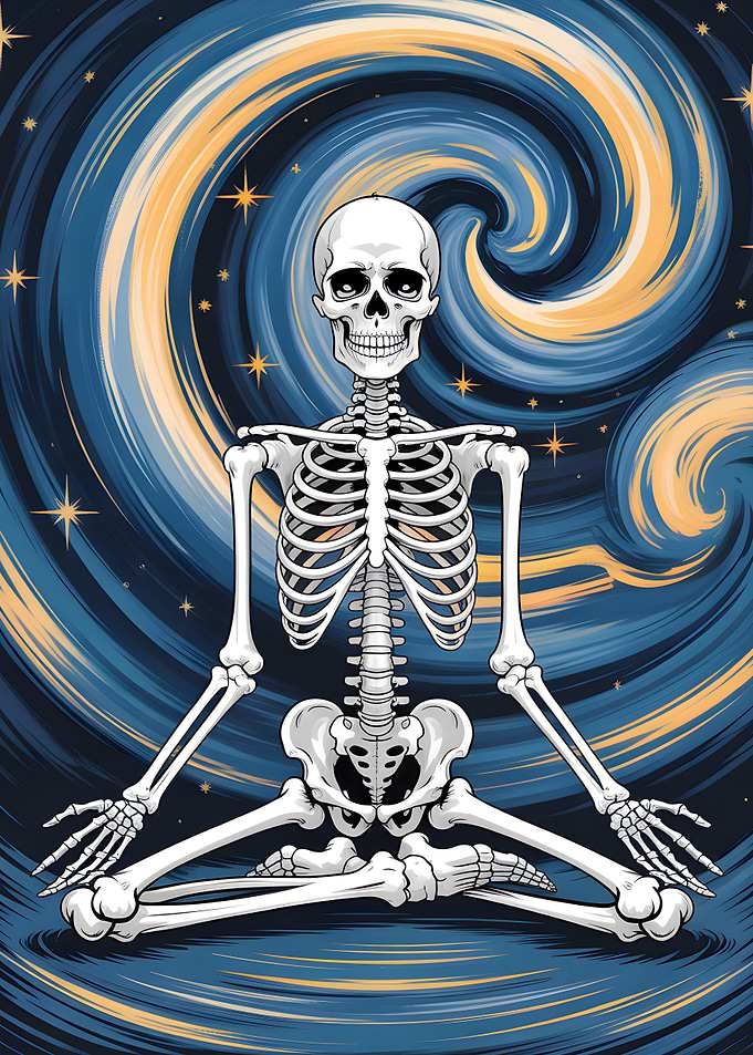 Yoga Skeleton