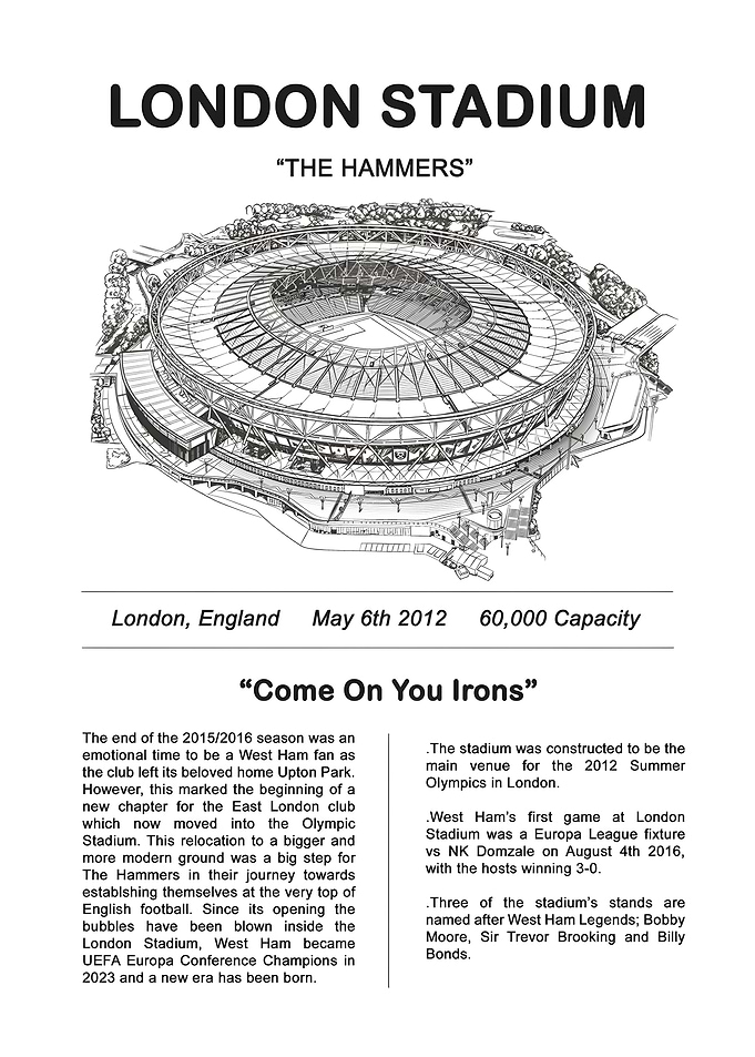 London Stadium 'The Hammers'