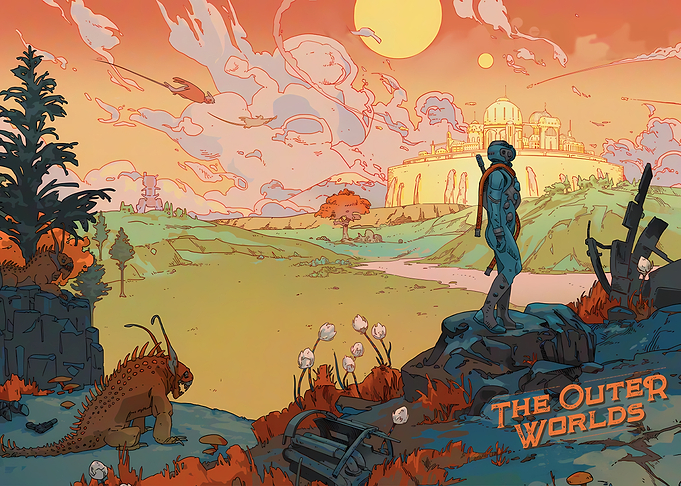 The Outer Worlds landscape