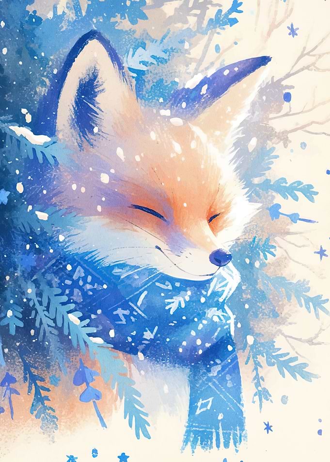 Winter Fox Scarf