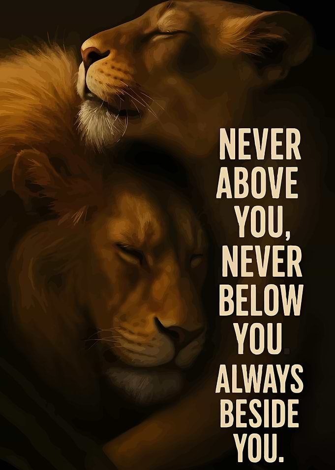 Lion Love: Never Above, Never Below