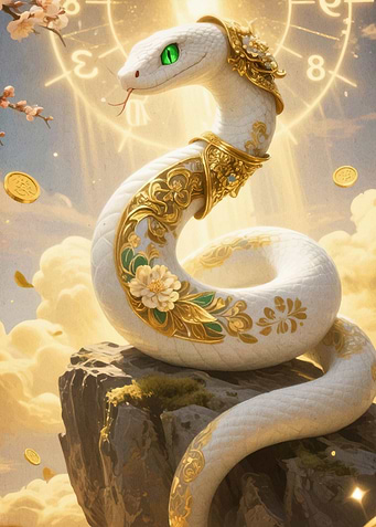 Ornate Snake Gold