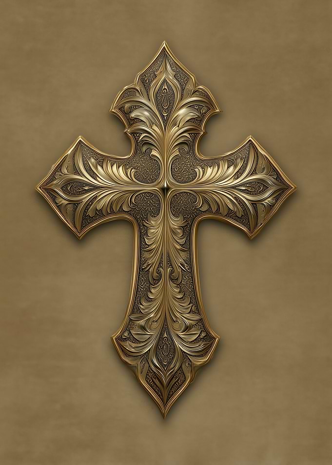Ornate Golden Cross