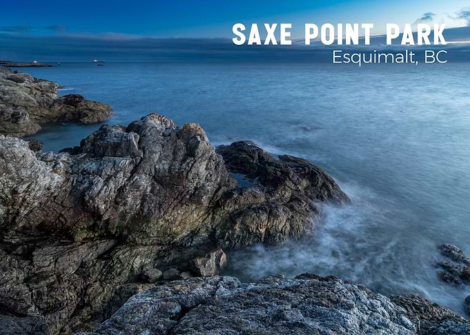 Saxe Point Park, Esquimalt BC Seascape