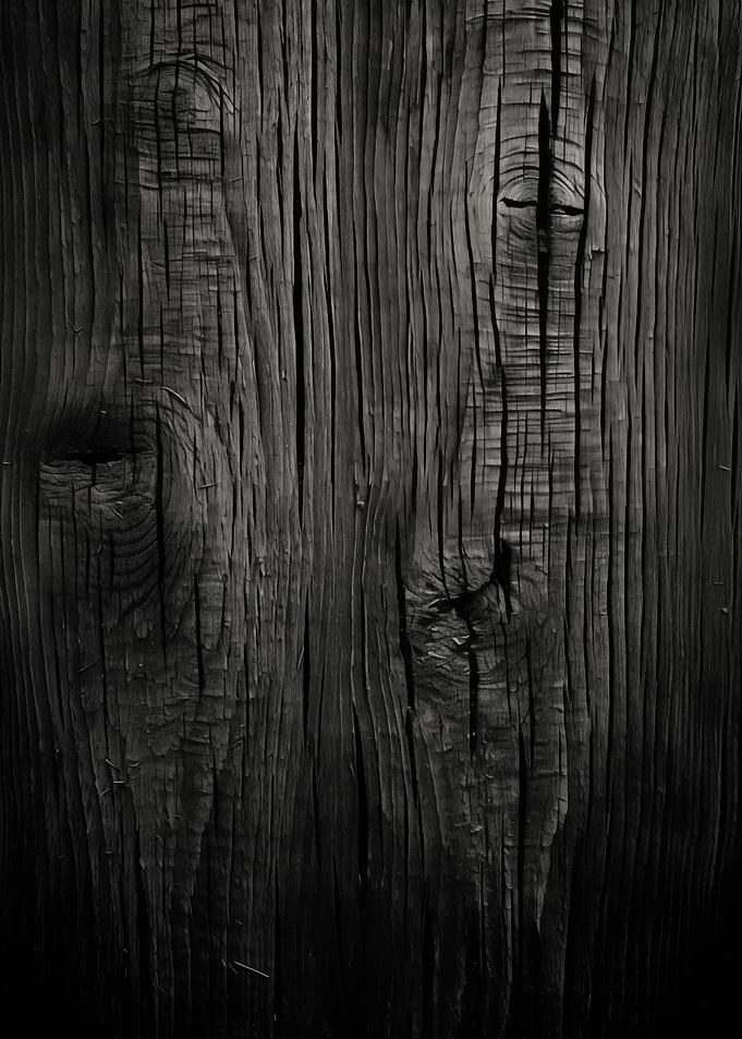 Dark Wood Grain Texture
