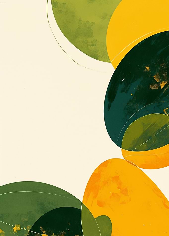 Abstract Circles Art