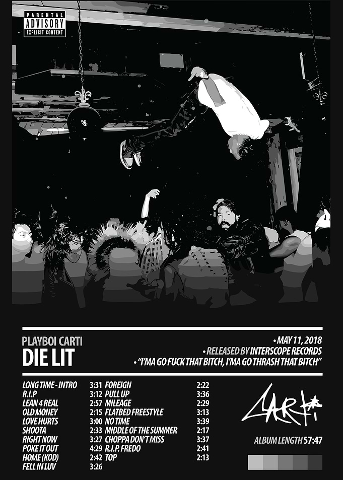 Playboi Carti - Die Lit Album Cover
