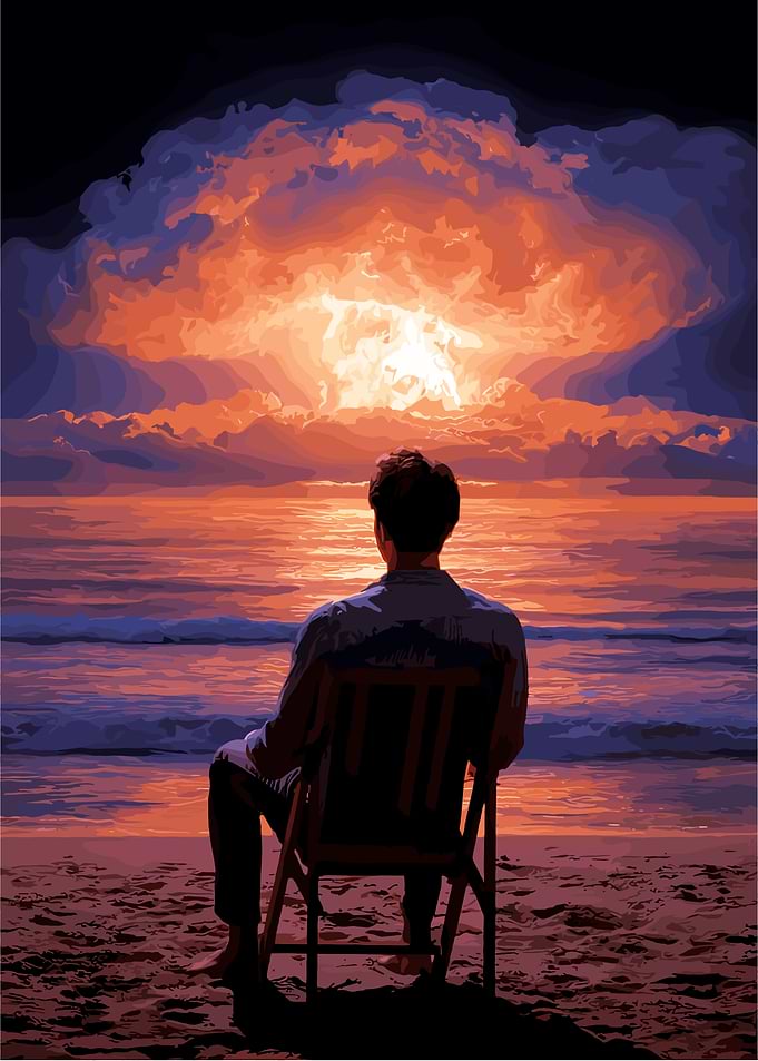 Man on Beach