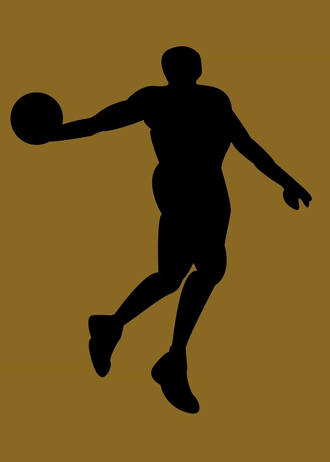 Basketball Player Silhouette