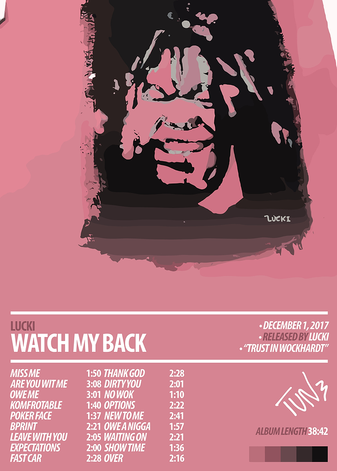 Lucki - Watch My Back Album Art