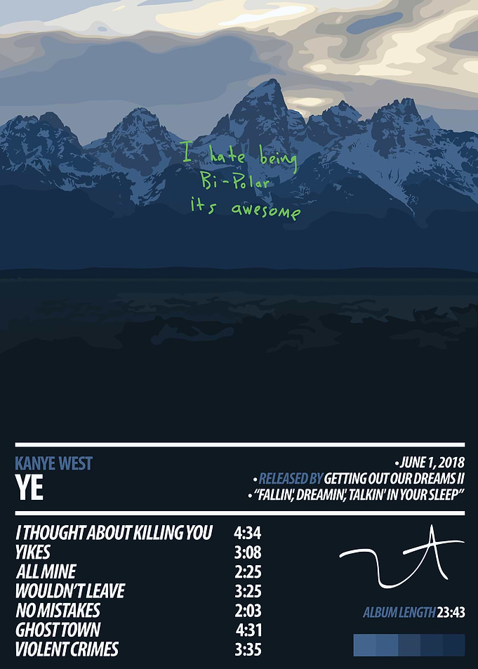 Kanye West - YE Album Cover