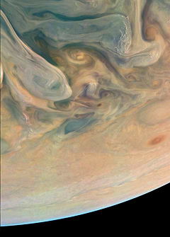 Jupiter's Turbulent Cloudscape