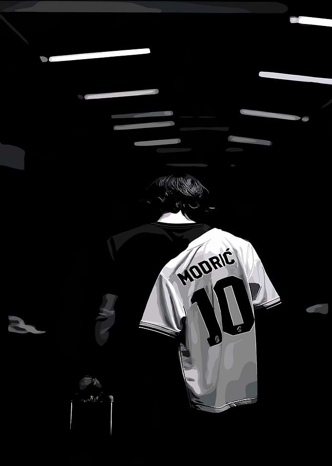 Luka Modrić Jersey Number 10