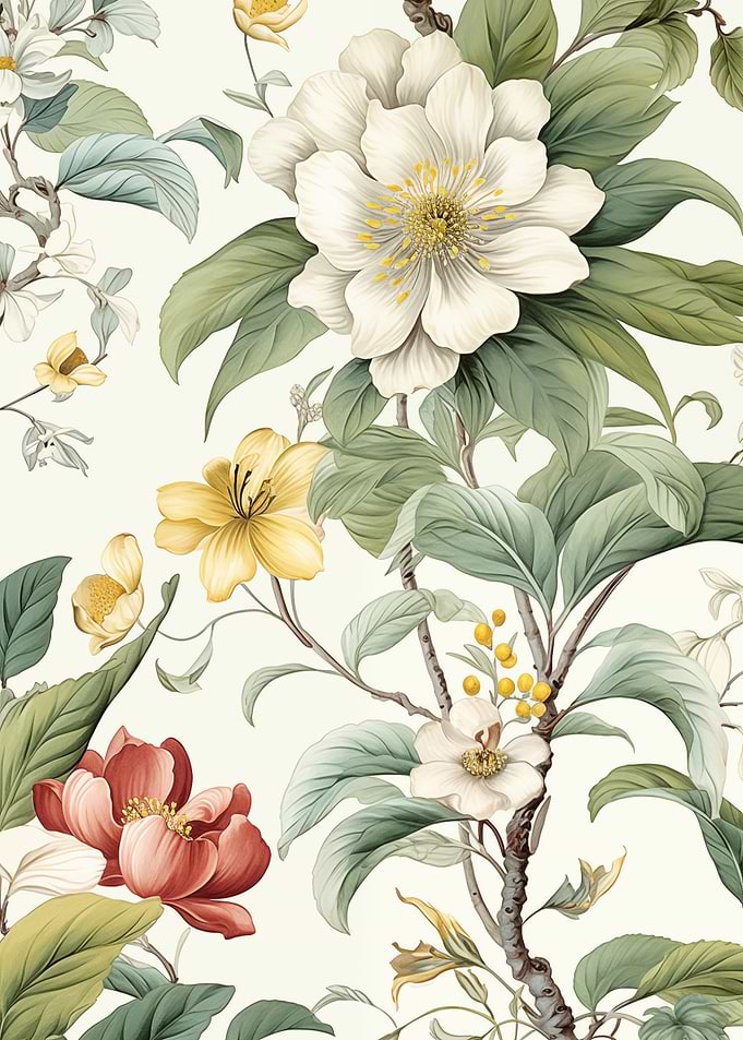 Floral Botanical Flowers