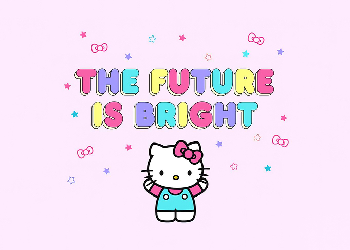 hello kitty: the future is bright