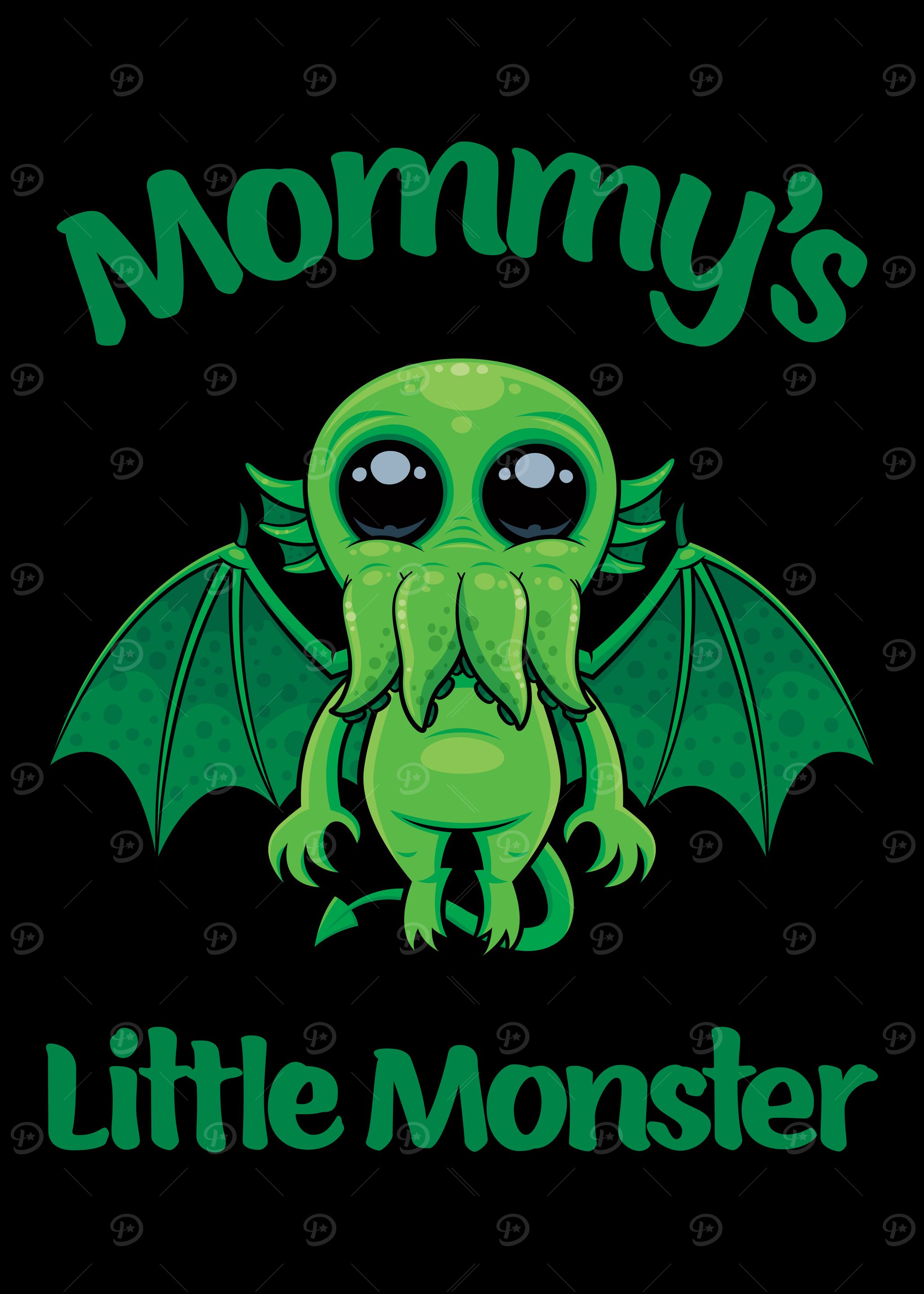 Mommy’s Little Monster Cute Baby Cthulhu