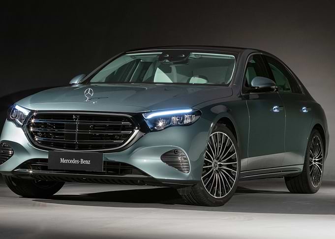 Mercedes-Benz Car Front View