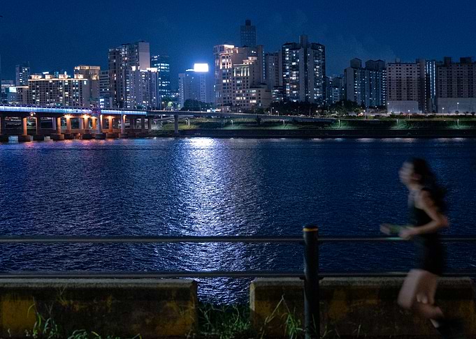 Night Run by the River