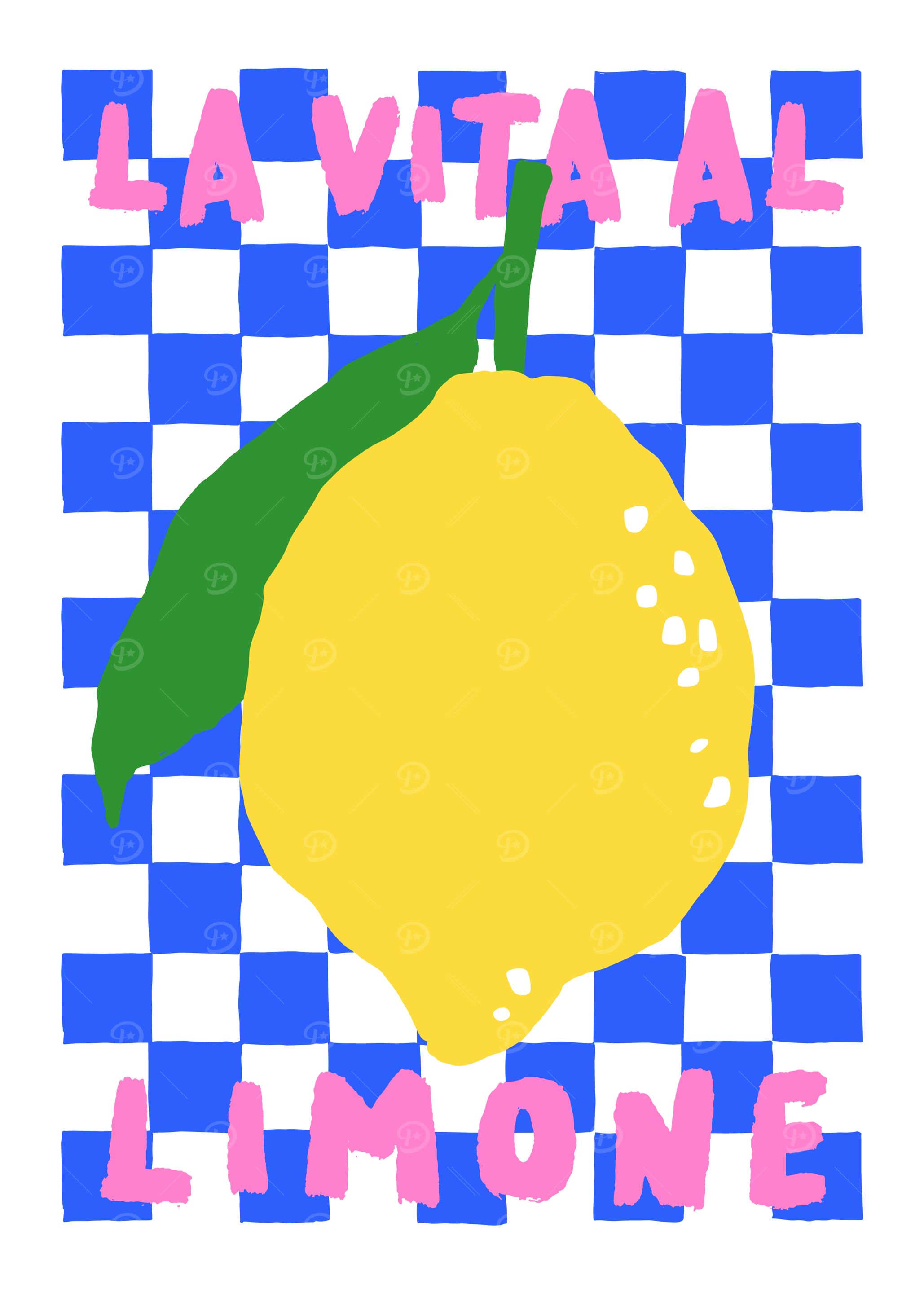 La Vita al Limone Lemon Art