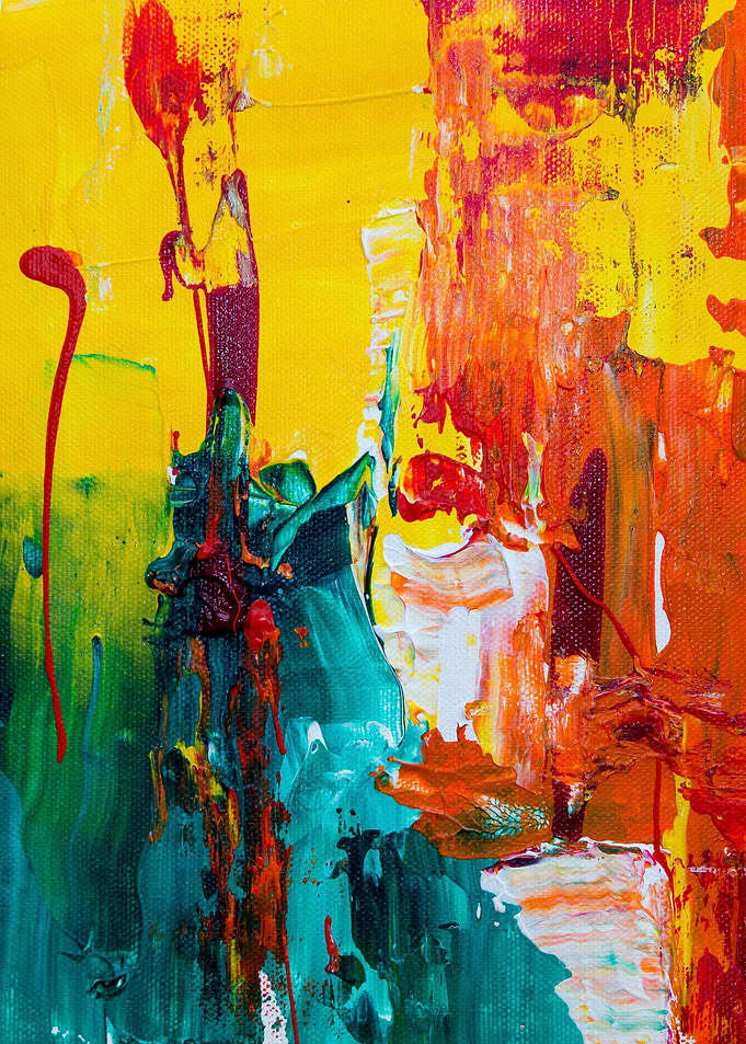 Abstract Colorful Painting