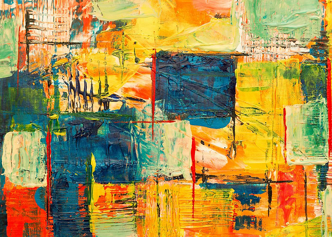 Abstract Colorful Painting