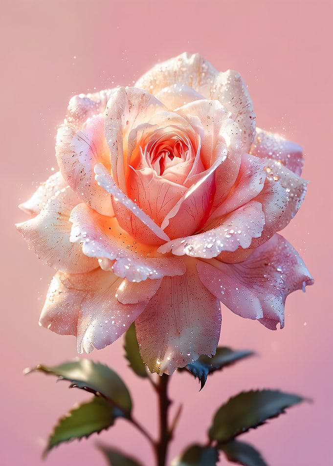 Sparkling Pink Rose