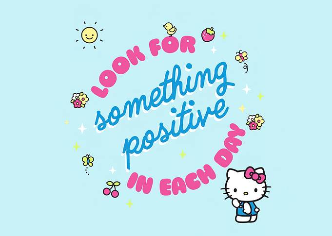 hello kitty positive day