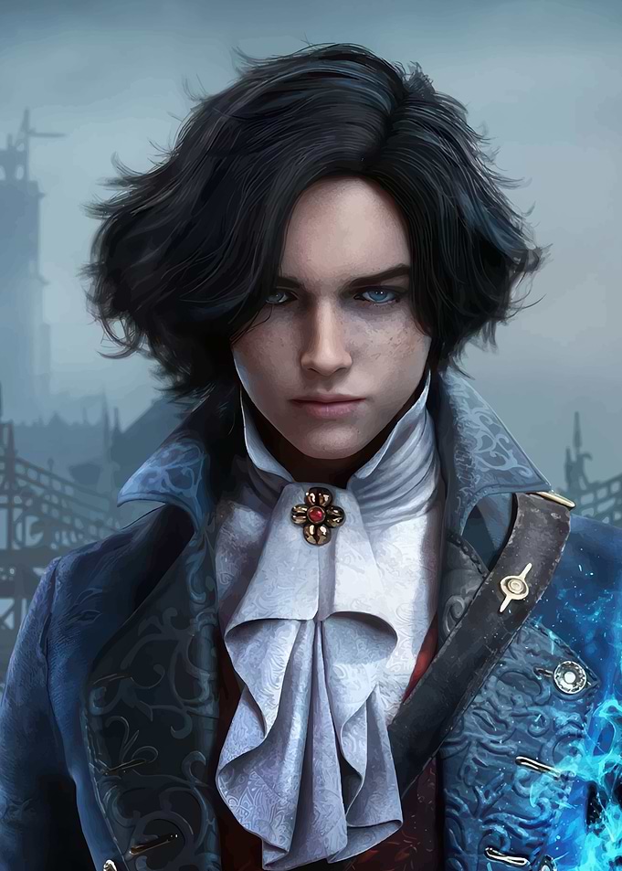 Gothic Character Portrait