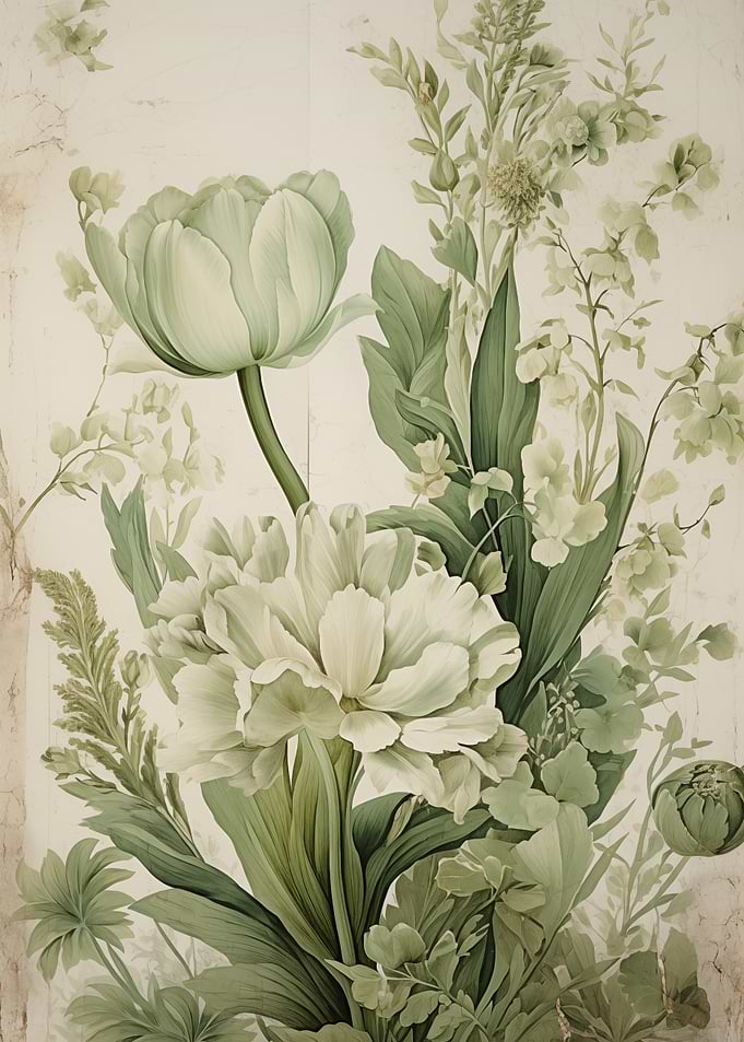 Green Floral Arrangement