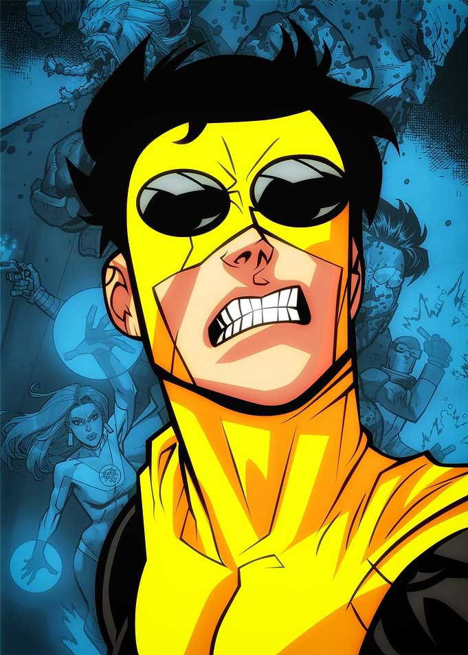Invincible Comic Book Art