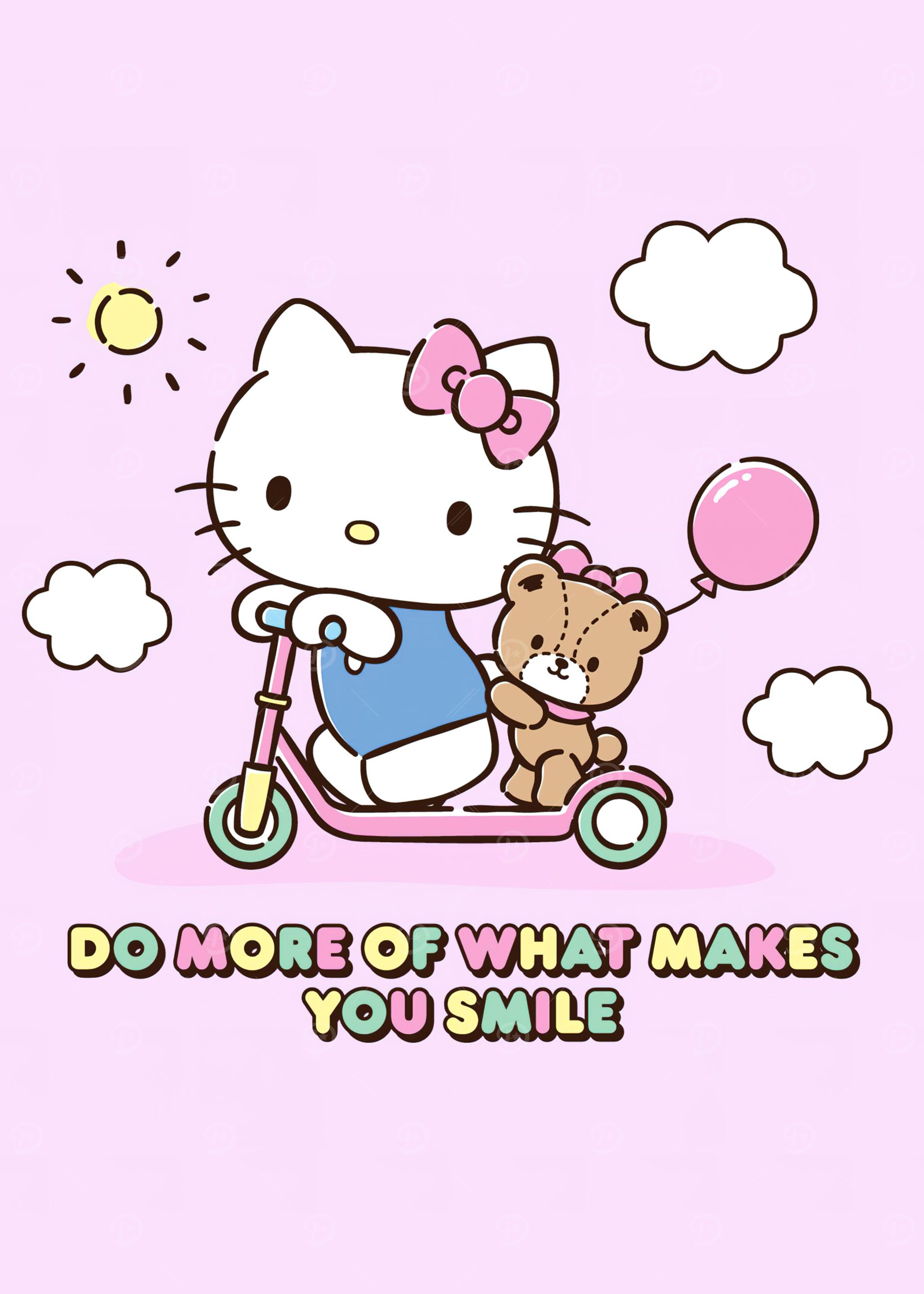 hello kitty scooter ride
