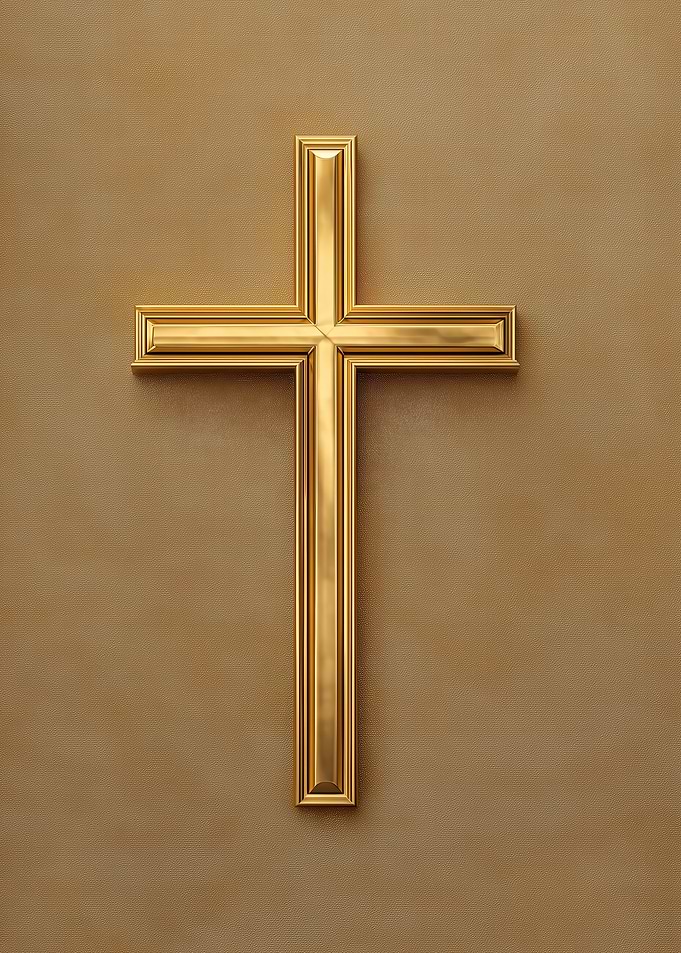 Vintage Golden Cross