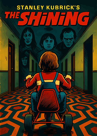 The Shining Movie Poster Art