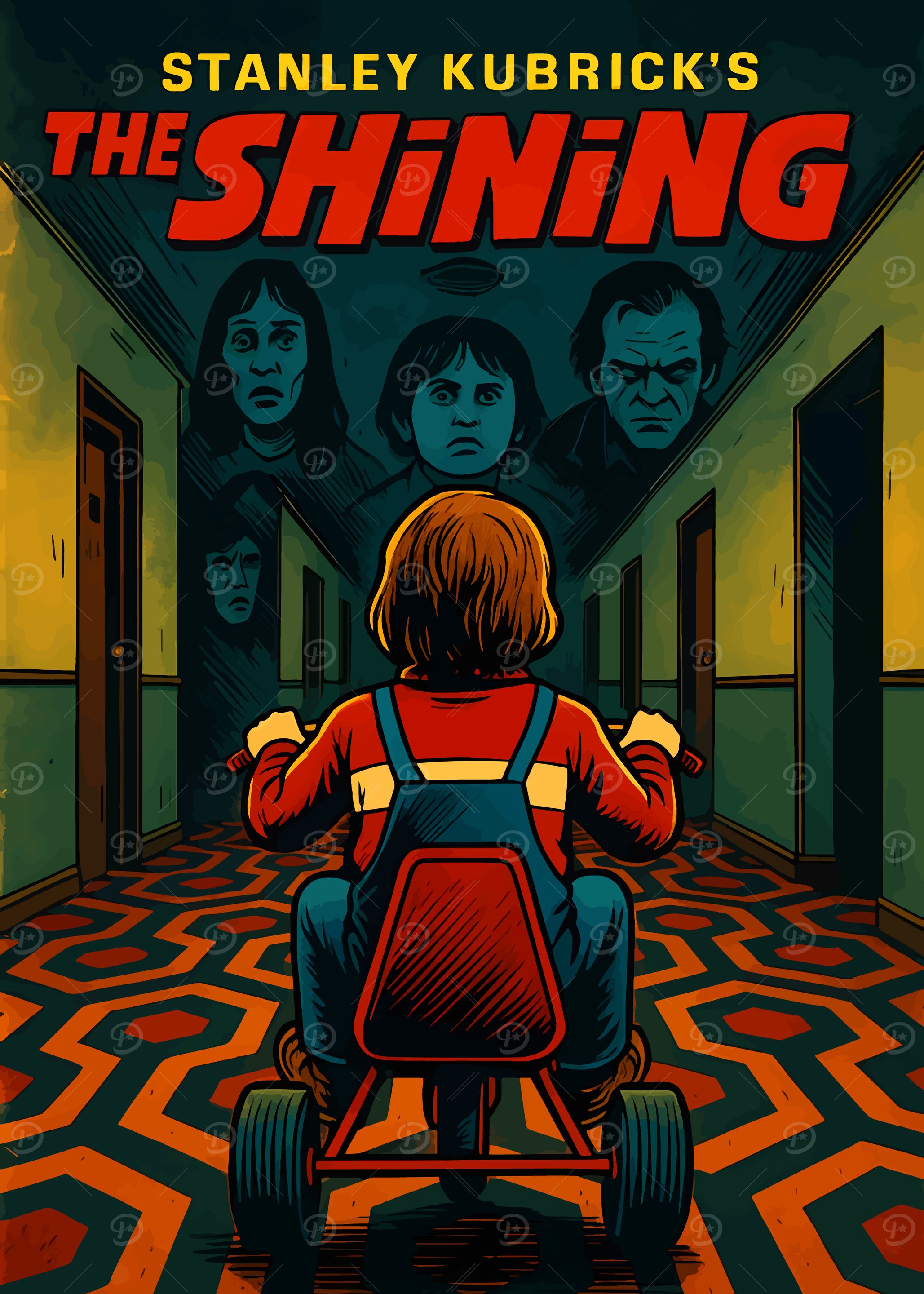 The Shining Movie Poster Art