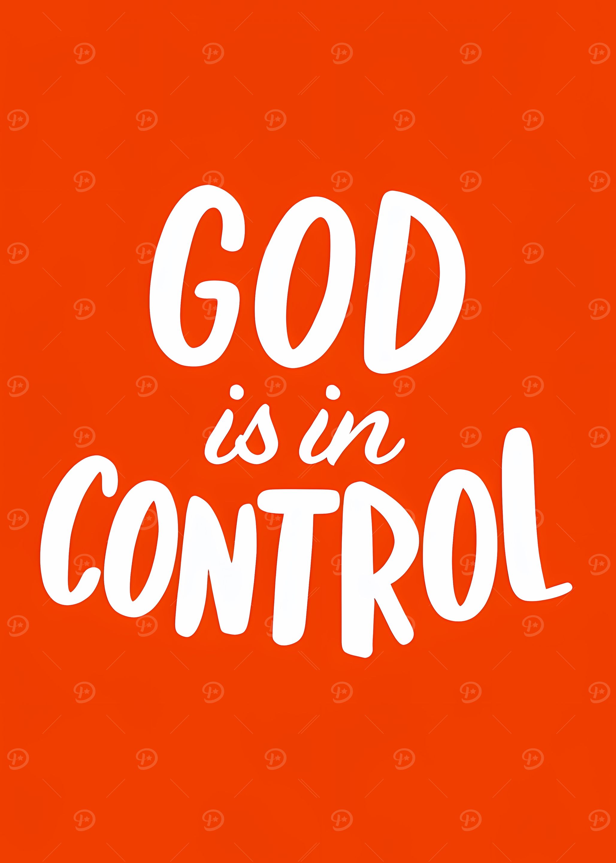 God is in Control