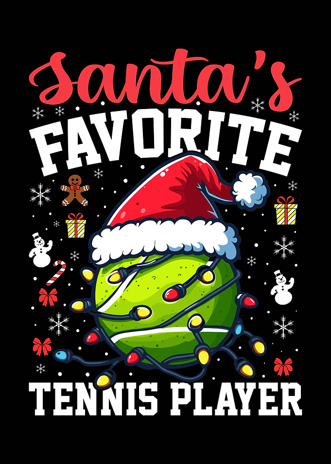 Santa's Favorite Tennis Player