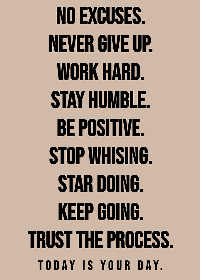 Motivational Text Art: Positive Affirmations