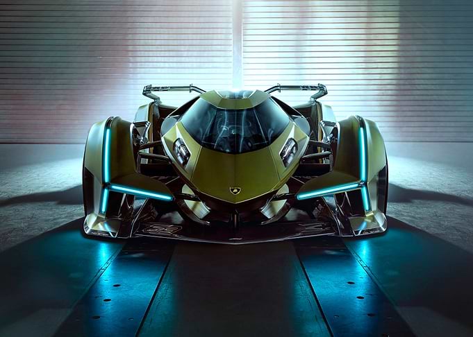 Lamborghini V12 Vision Gran Turismo Front View