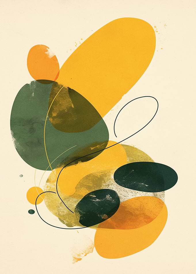 Abstract Shapes Art