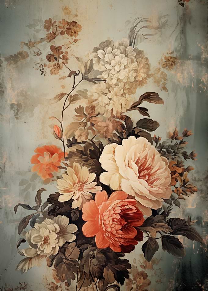 Floral Arrangement Vintage