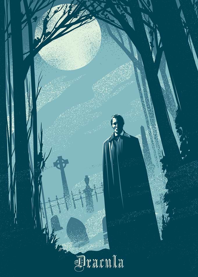 Dracula in the Graveyard