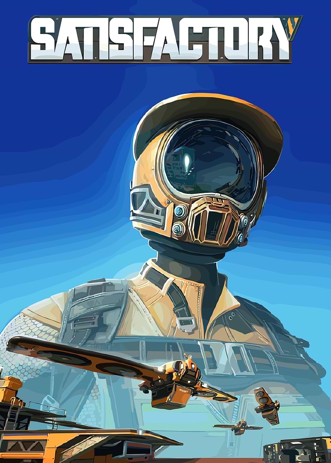 Satisfactory Game Cover Art