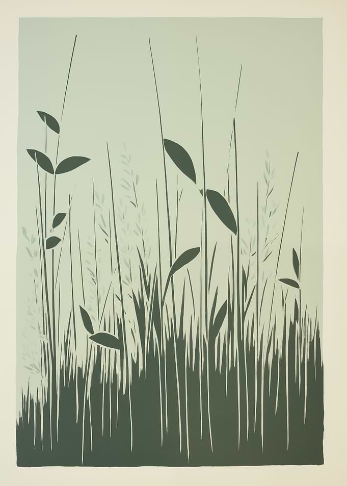 Asian Minimalist Grass