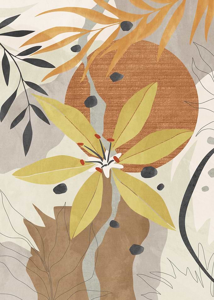 Abstract Botanical 01
