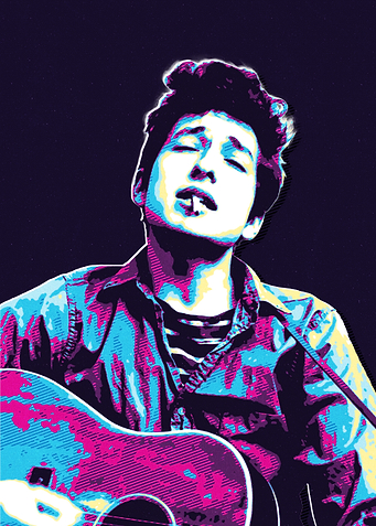 Bob Dylan Pop Art