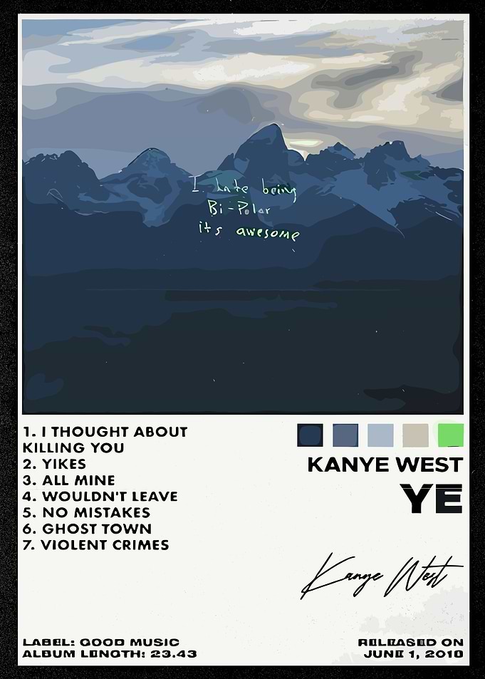 Kanye West - Ye Album Cover