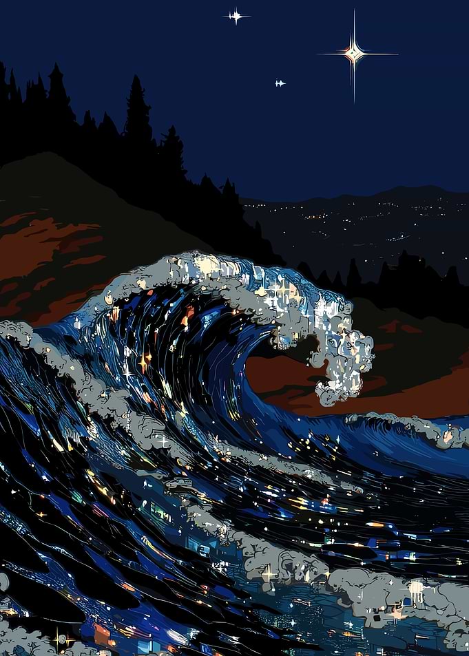 Calestial Night Wave