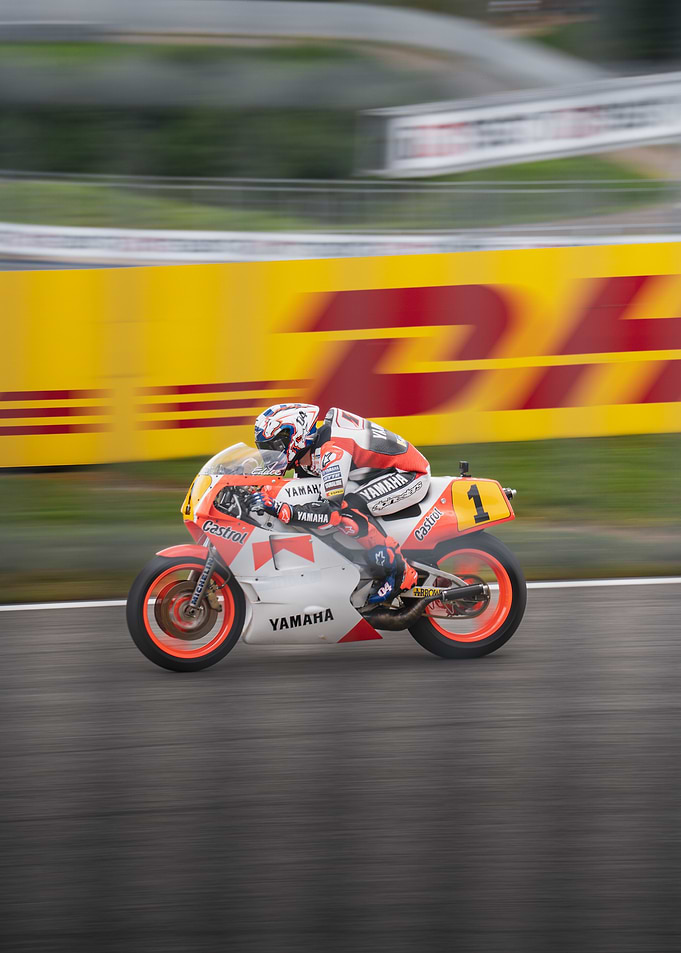 Motorcycle Racing on Track