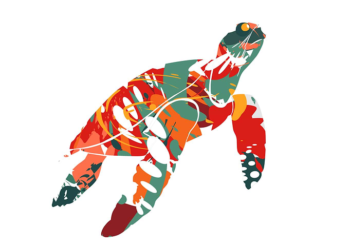 Abstract Turtle Art